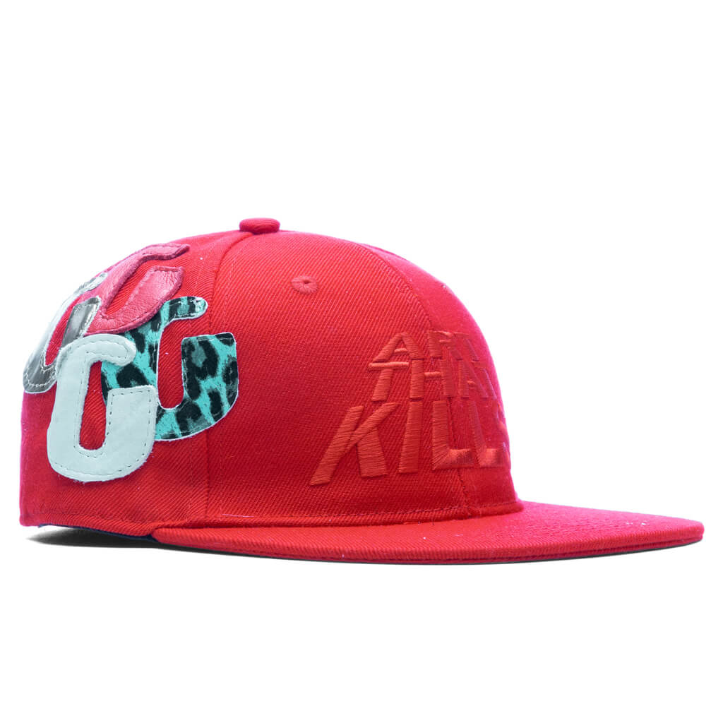 ATK G Patch Fitted Cap - Red - Image 3