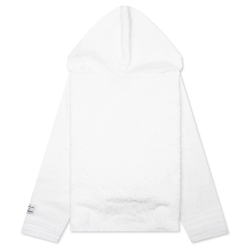 Beach Baja Hoodie - White - Image 2