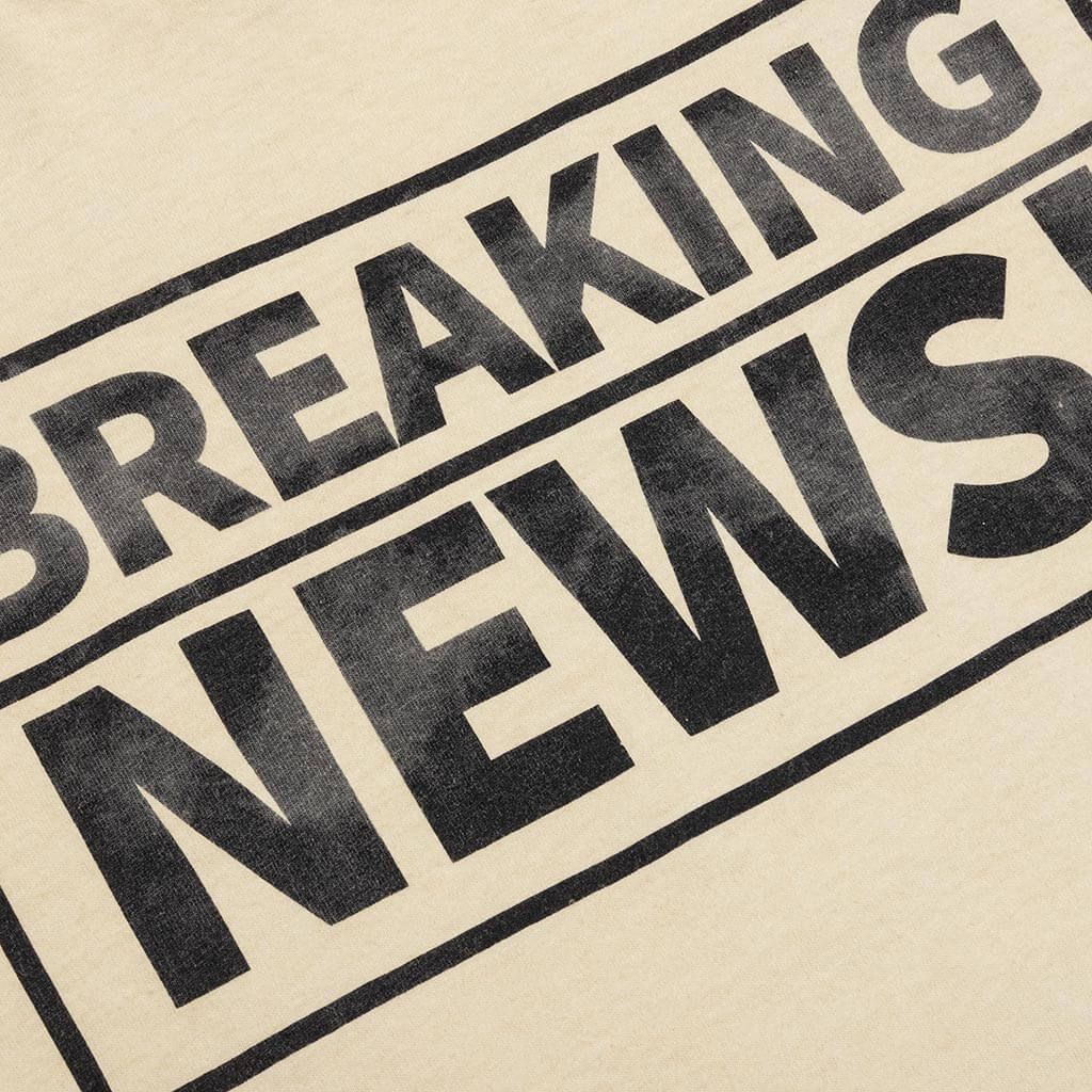 Breaking News Tee - Antique White - Image 3
