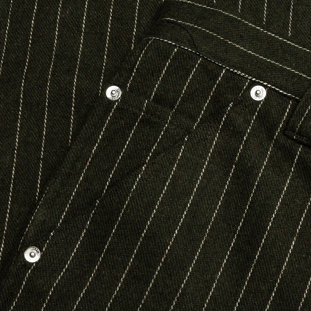 Business Carpenter Flare - Olive - Image 3