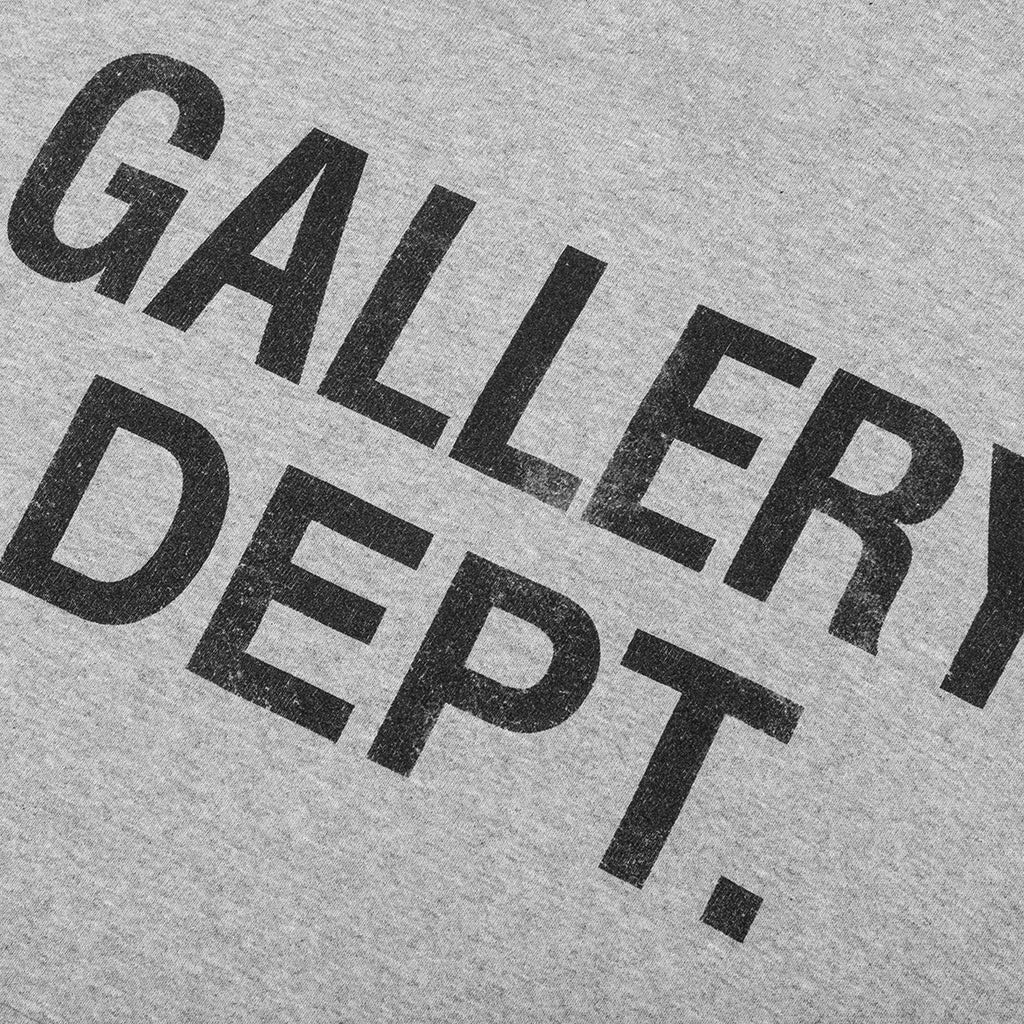Center Logo Hoodie - Heather Grey - Image 3