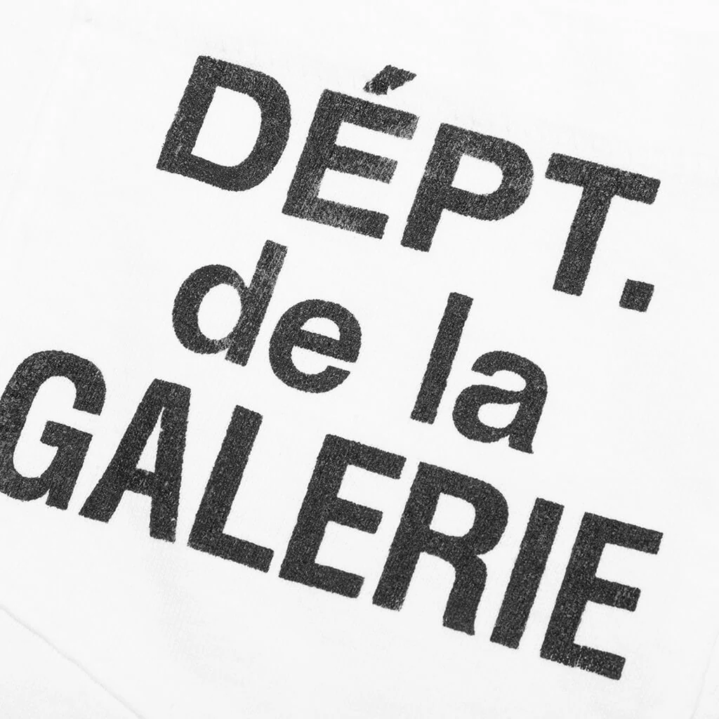 De La Galerie L/S Pocket Tee - White - Image 3