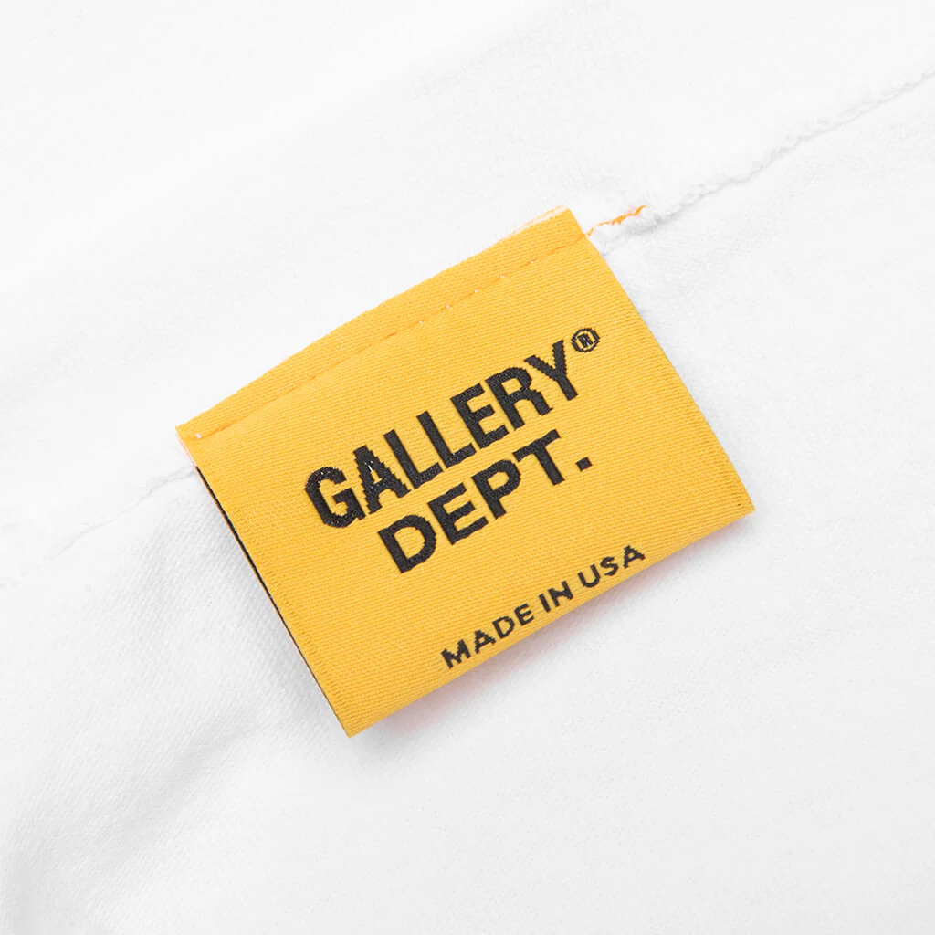 De La Galerie L/S Pocket Tee - White - Image 4