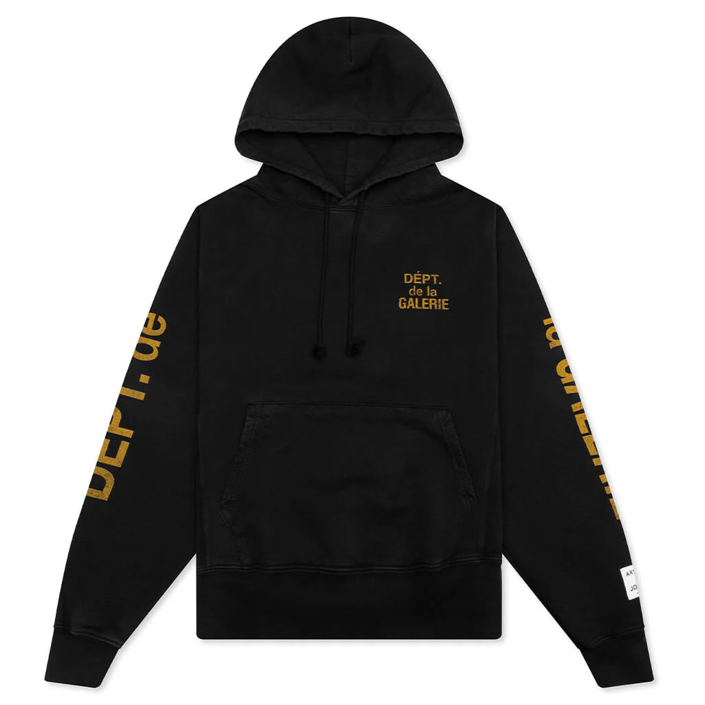 Dept De La Galerie Hoodie - Black