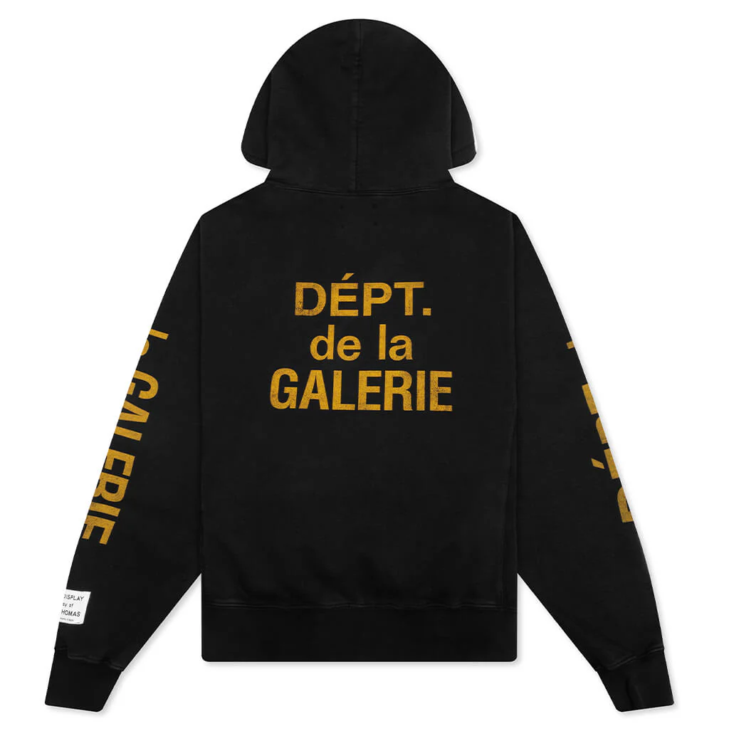 Dept De La Galerie Hoodie - Black - Image 2