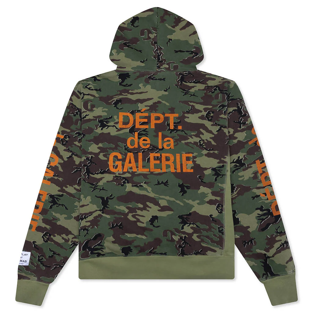 Dept. De La Galerie Hoodie - Erdl Camo - Image 2