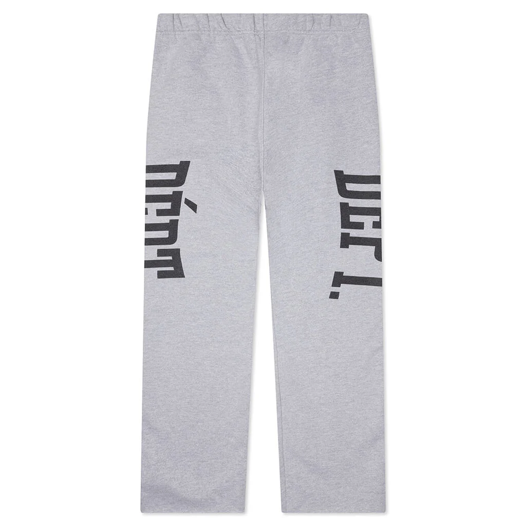 Dept Post Workout Sweatpant - Heather Grey - Image 2