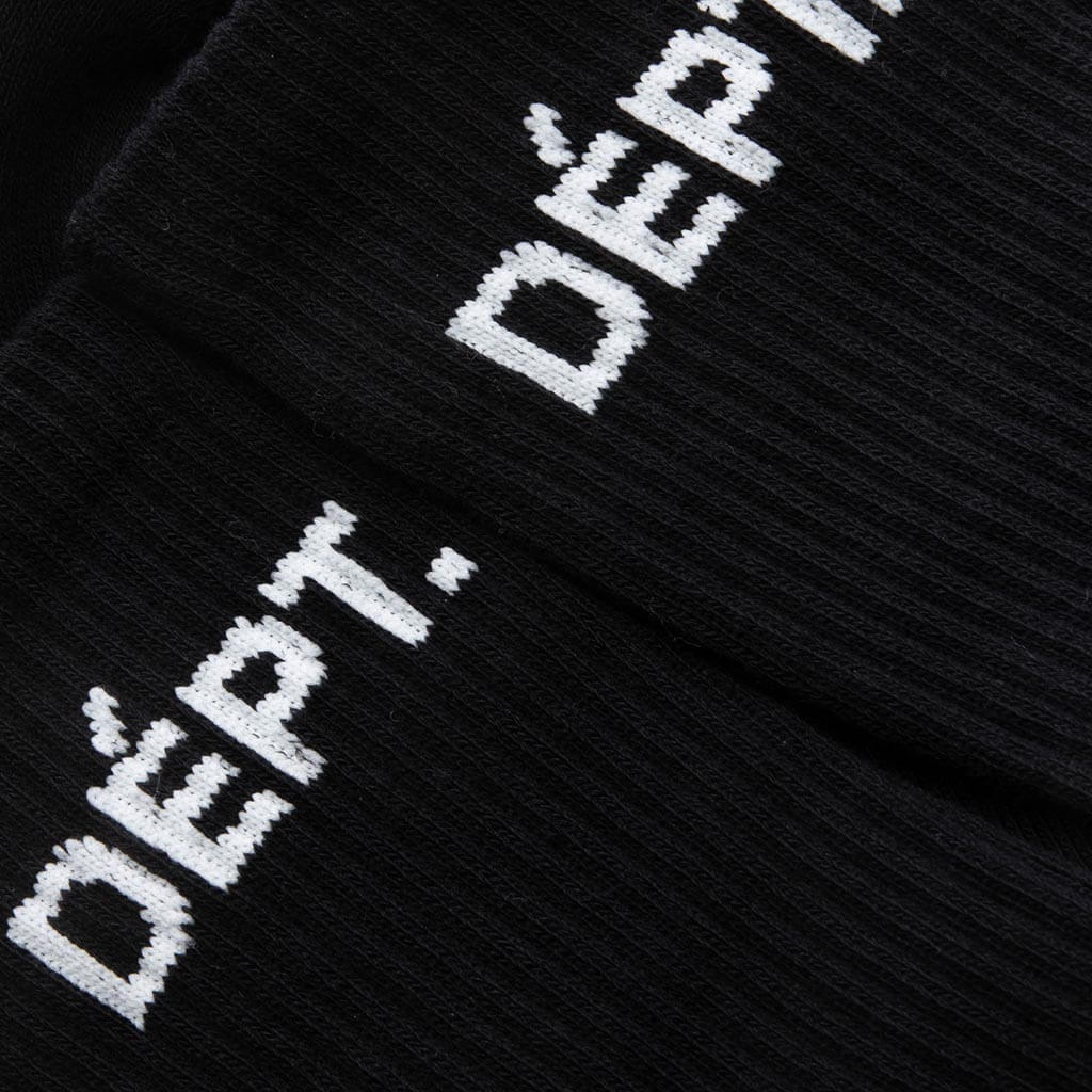 Dept Socks - Black - Image 2