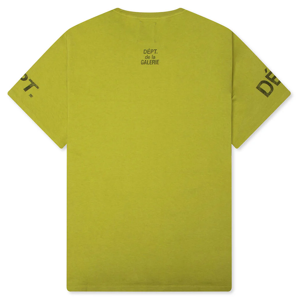 Dépt Swat Tee - Yellow Green - Image 2