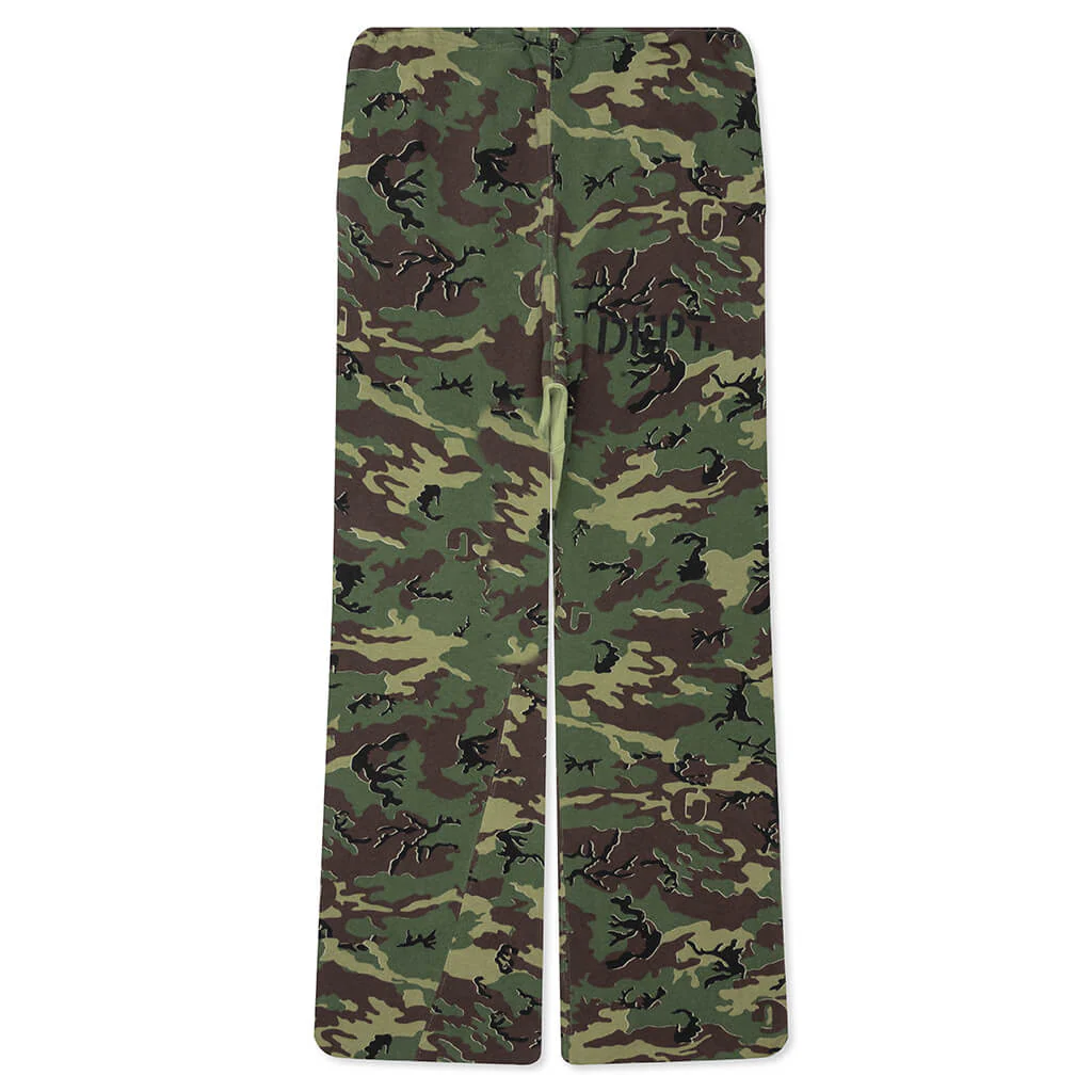 Drop Crotch Sweatpants - Erdl Camo