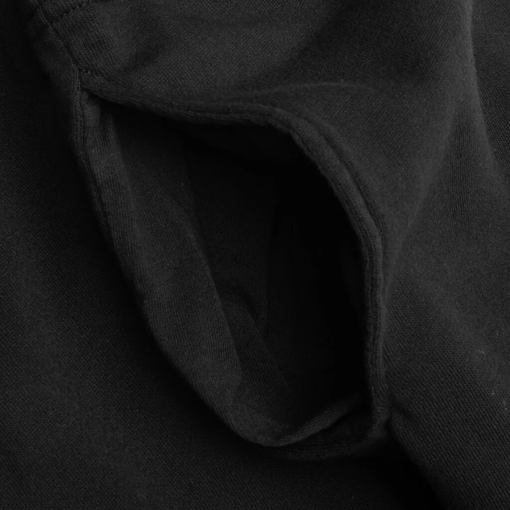 Drop Crotch Sweatpants - Vintage Black - Image 3