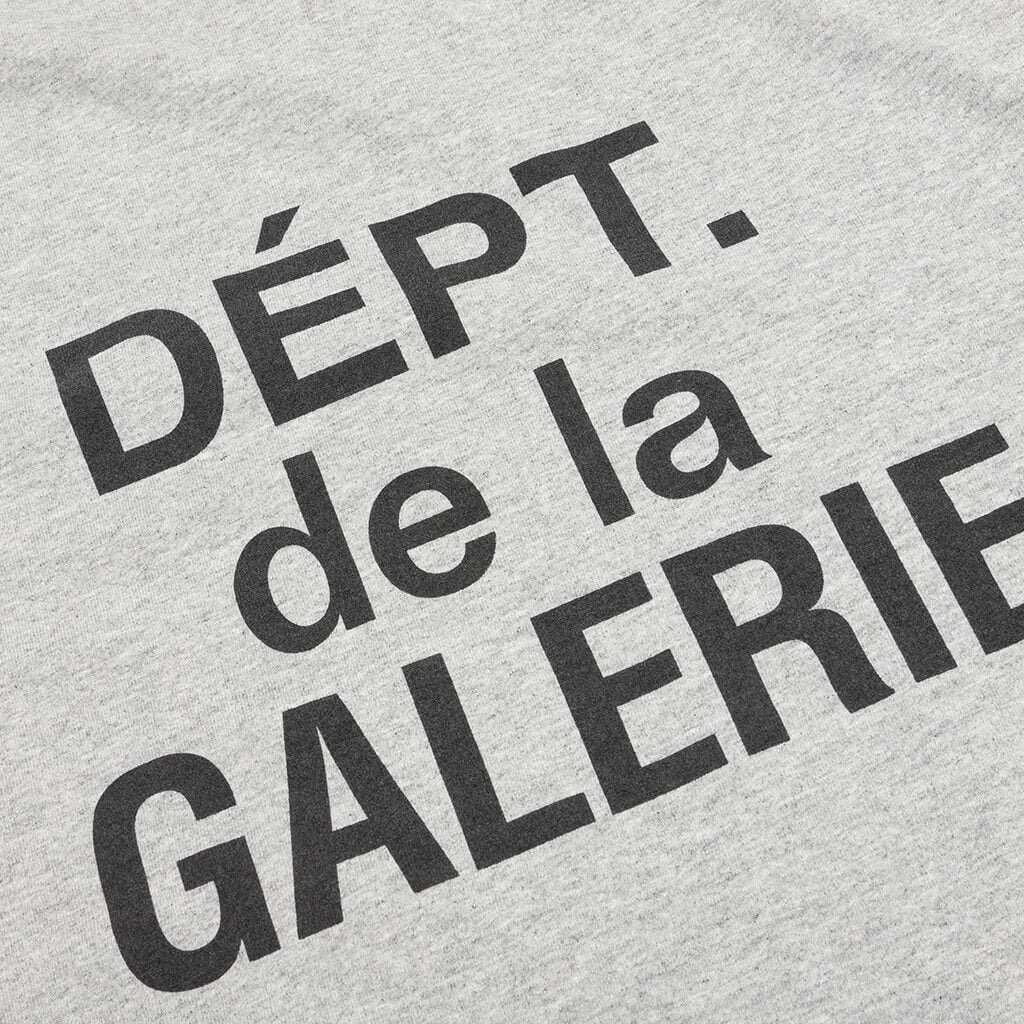 French Collector L/S Tee - Heather Grey - Image 3