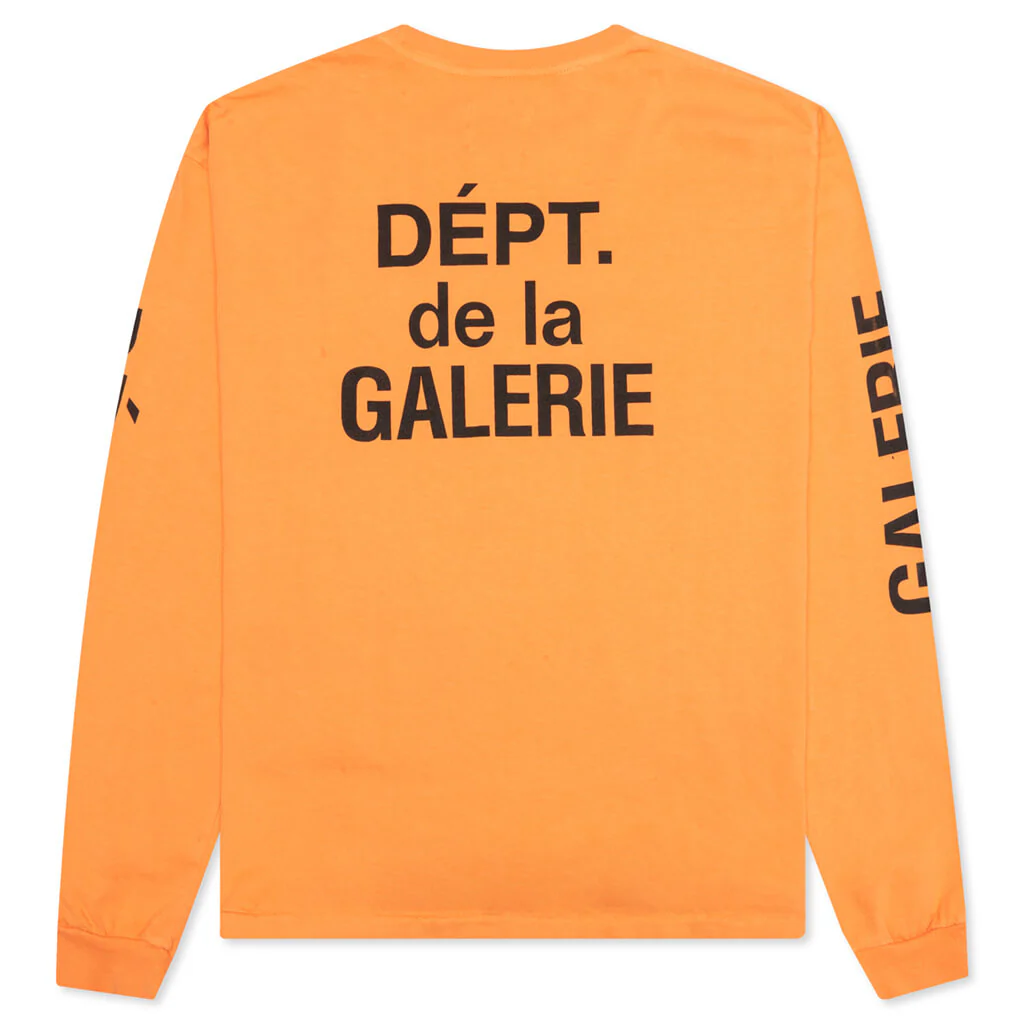 French Collector L/S Tee - Orange - Image 2