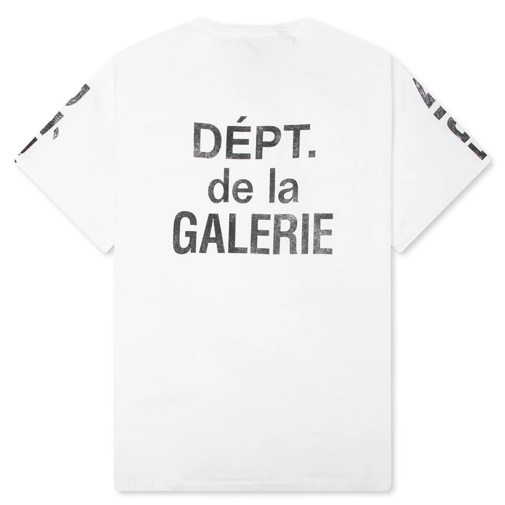 French Collector Tee - Clean White - Image 2