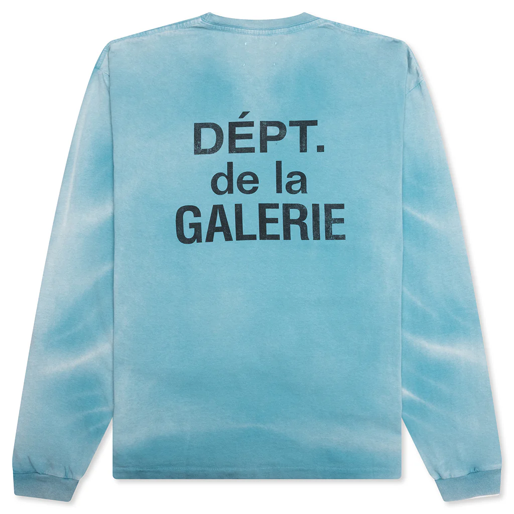 French L/S Tee - Teal - Image 2