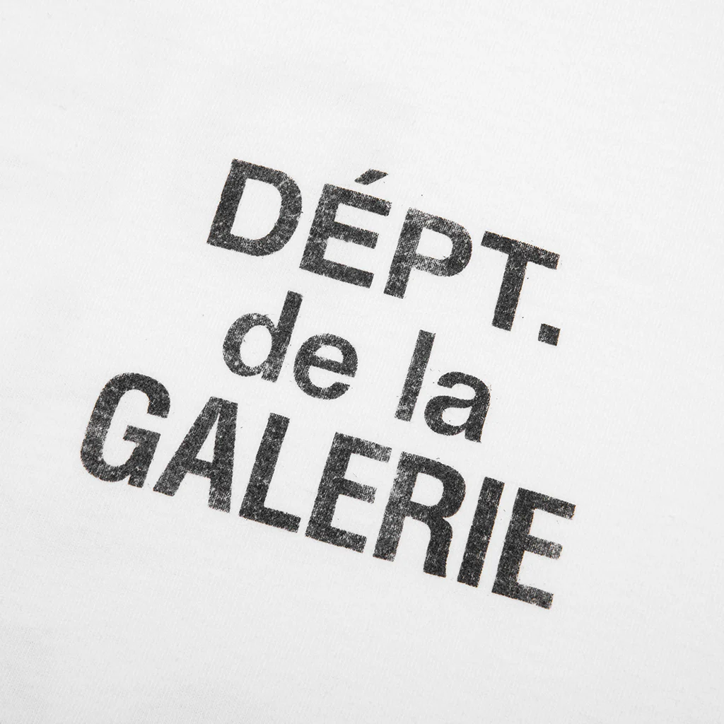 French S/S Tee - White - Image 3