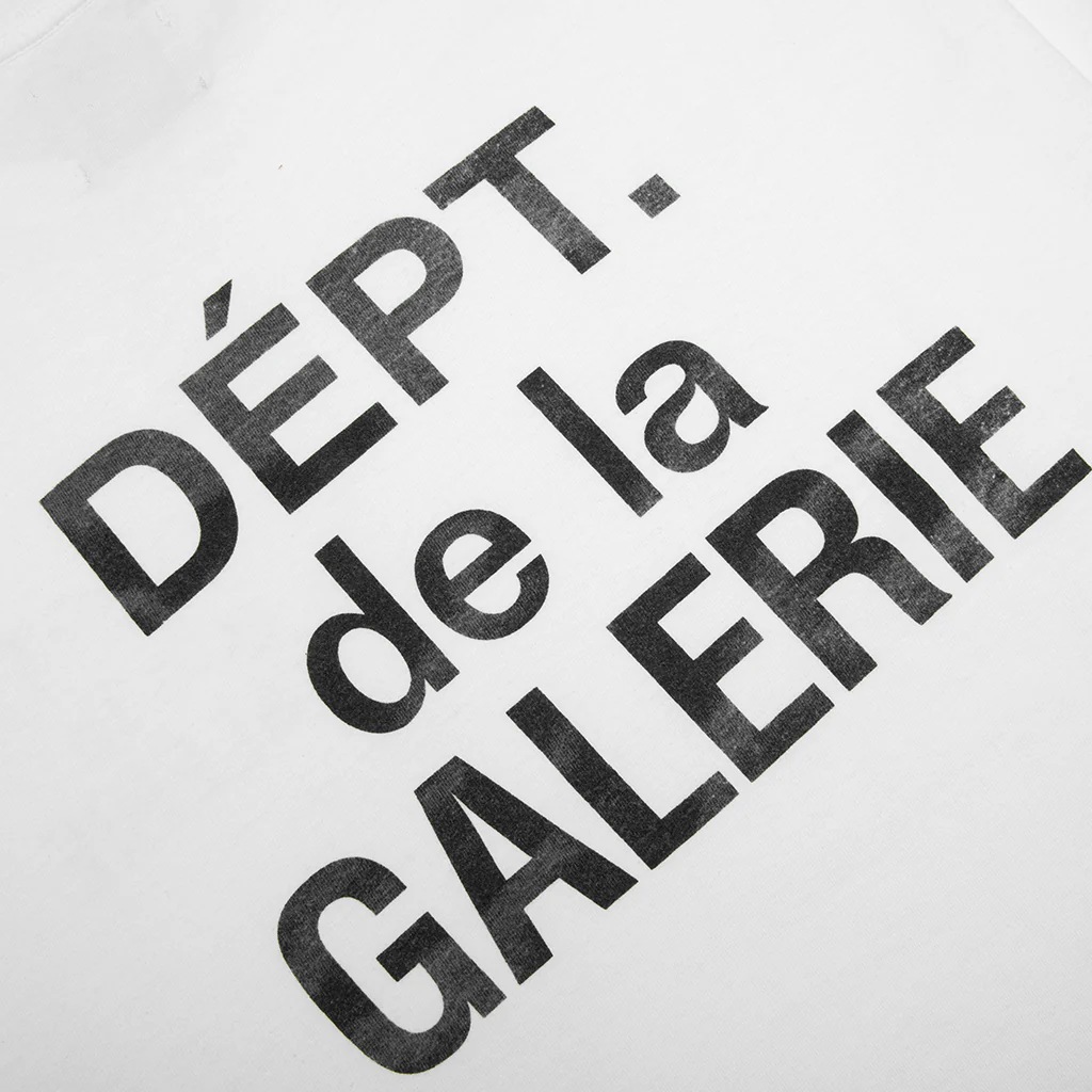 French S/S Tee - White - Image 4