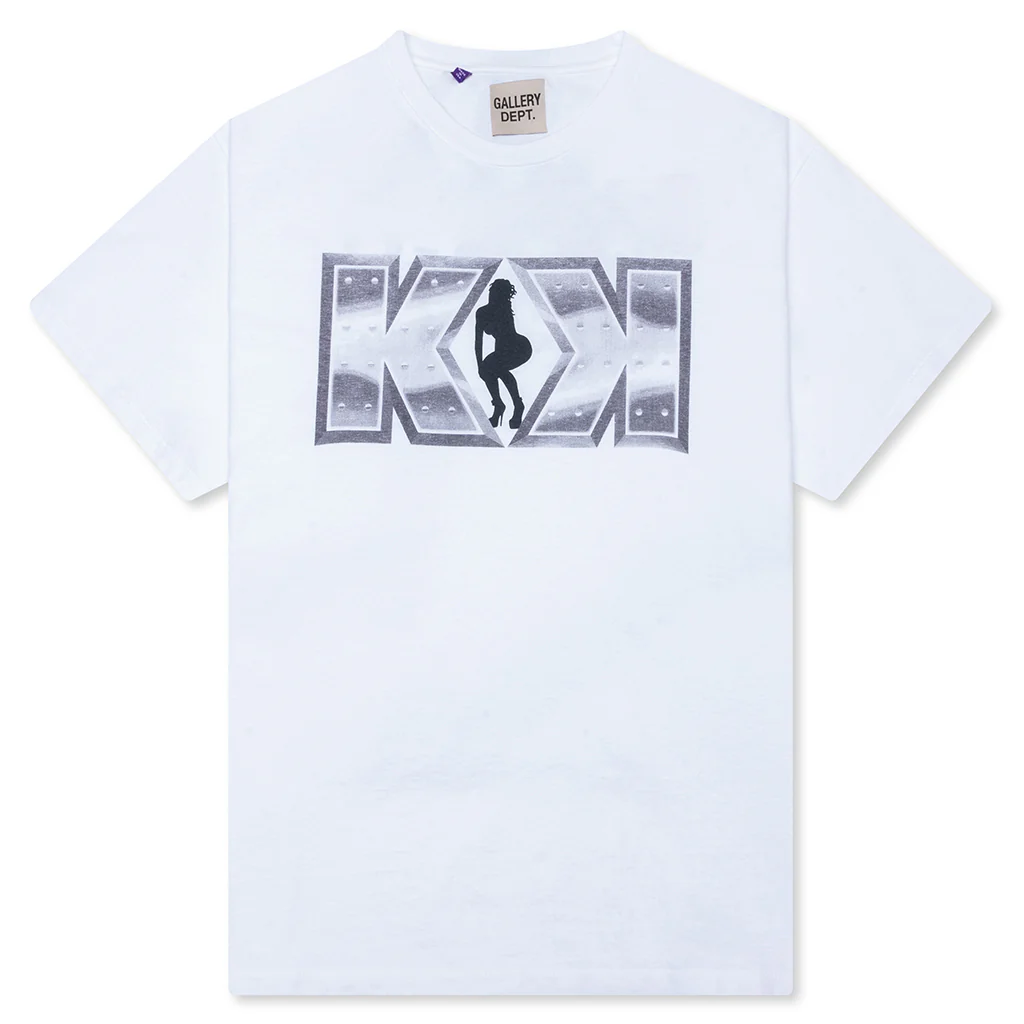 Funky Ass Records Tee - Clean White
