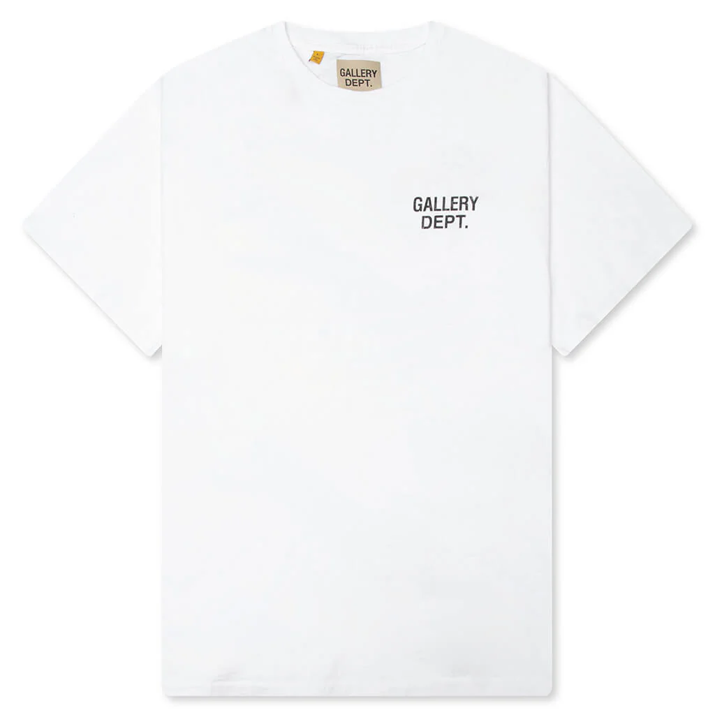 GD Logo Dusty Tee - Clean White