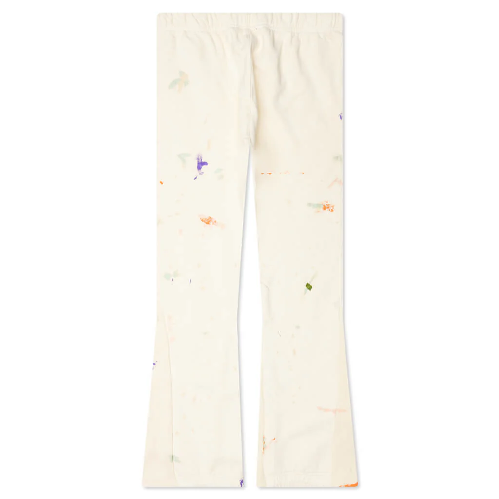 Logo Flare Sweatpants - White - Image 2