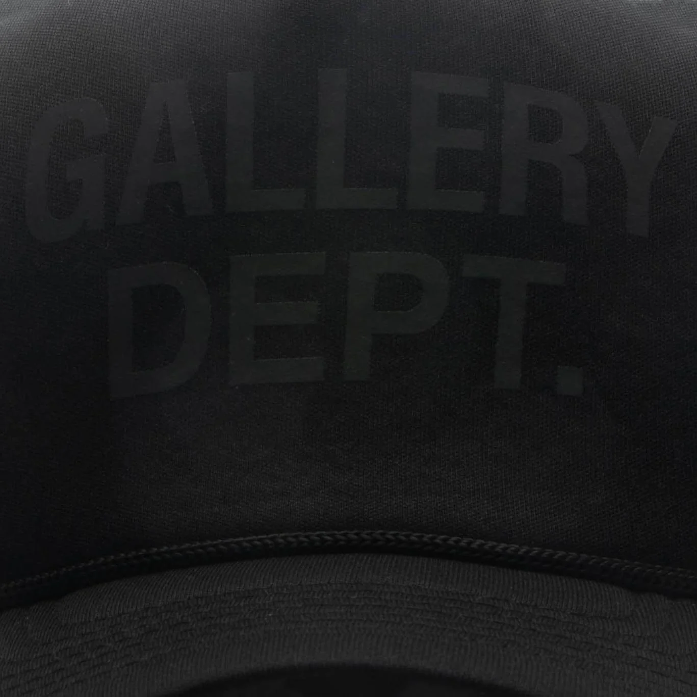 GD Logo Trucker Cap - Black/Black - Image 4