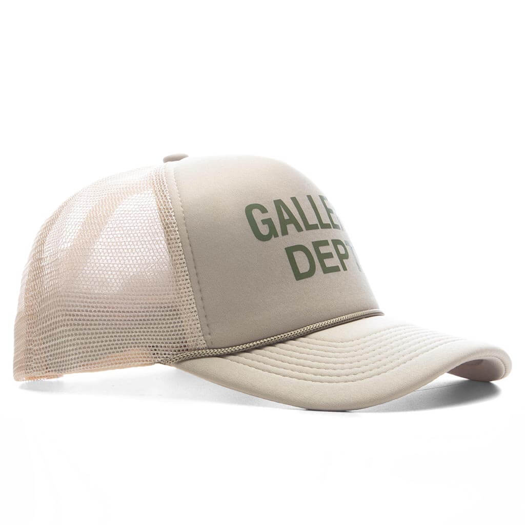 GD Logo Trucker Cap - Warm Grey - Image 2