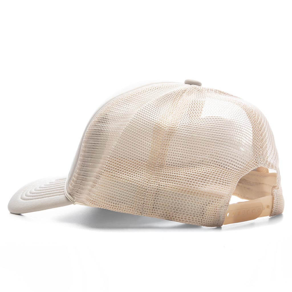 GD Logo Trucker Cap - Warm Grey - Image 3