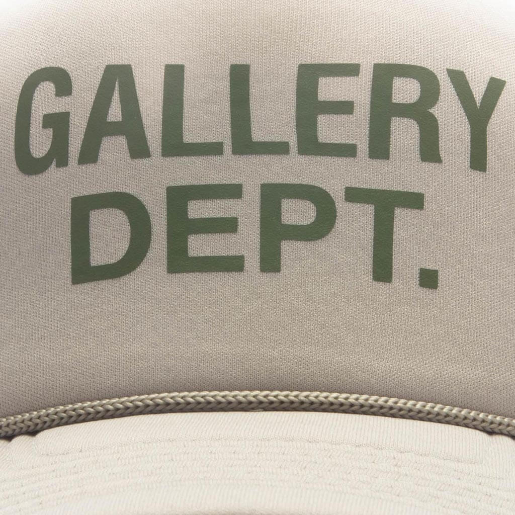 GD Logo Trucker Cap - Warm Grey - Image 4