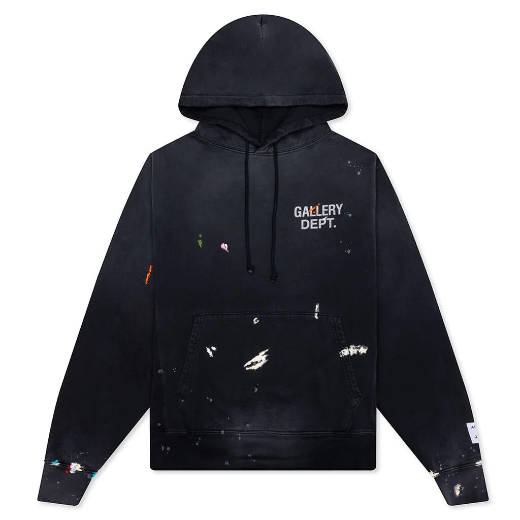 GD Paint Logo Hoodie - Vintage Black