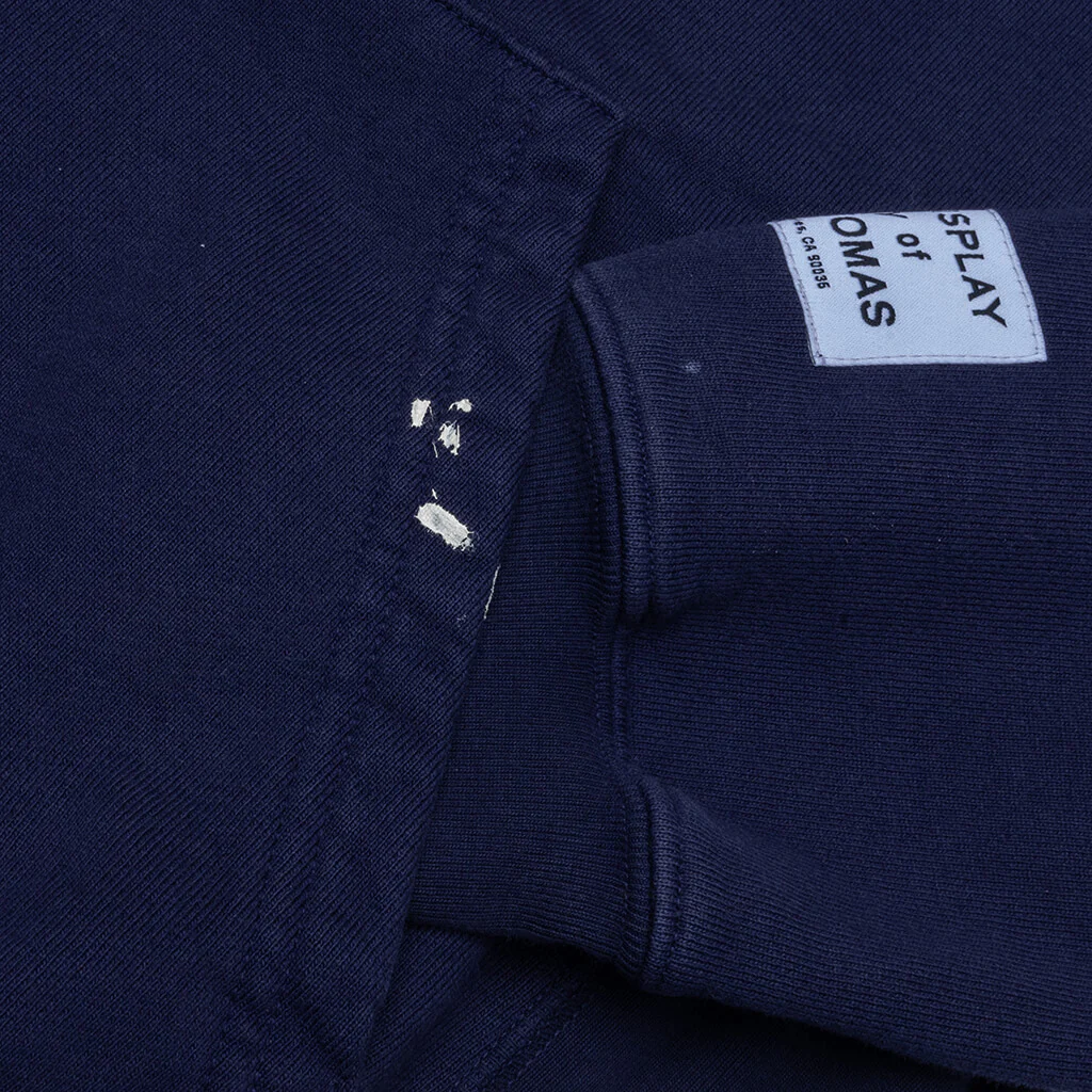 GD Paint Logo Hoodie - Vintage Navy - Image 4