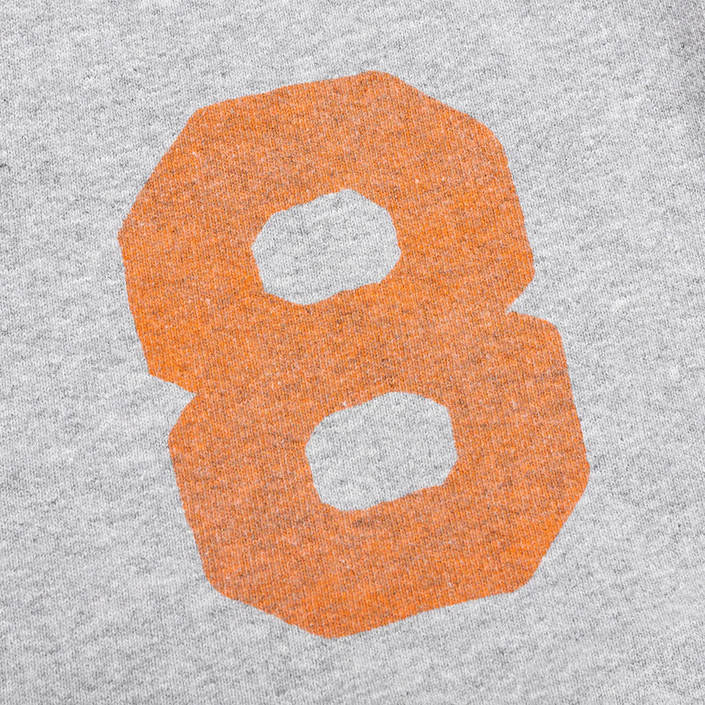 Logo Sweat Shorts - Heather Grey - Image 4