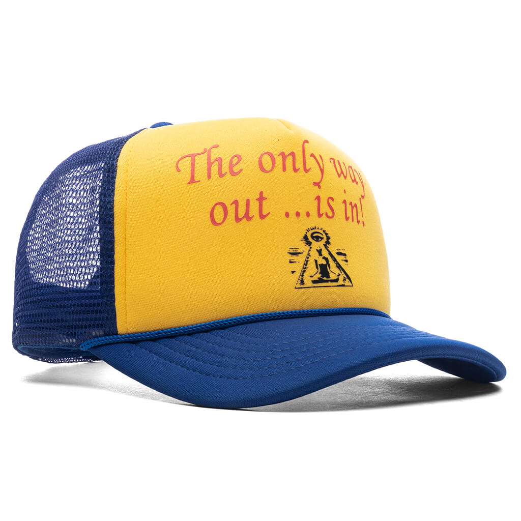 Only Way Out Trucker - Royal - Image 3