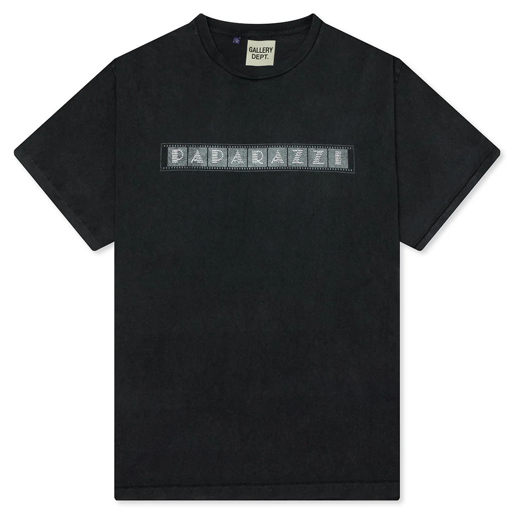 Paparazzi Tee - Vintage Black