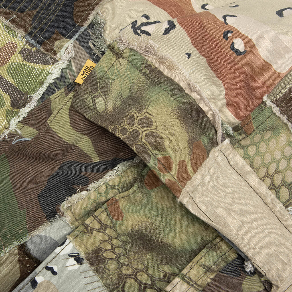 Retouche Camo Patchwork Kenzie Shorts - Mixed Camo - Image 4