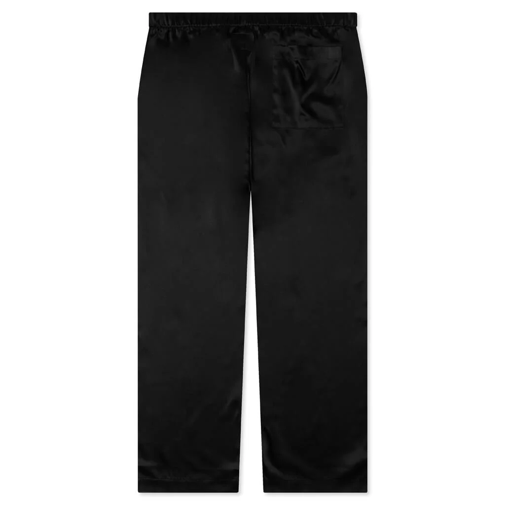 Chateau Josué Presidential Suite Silk Pajama Pant - Black - Image 2