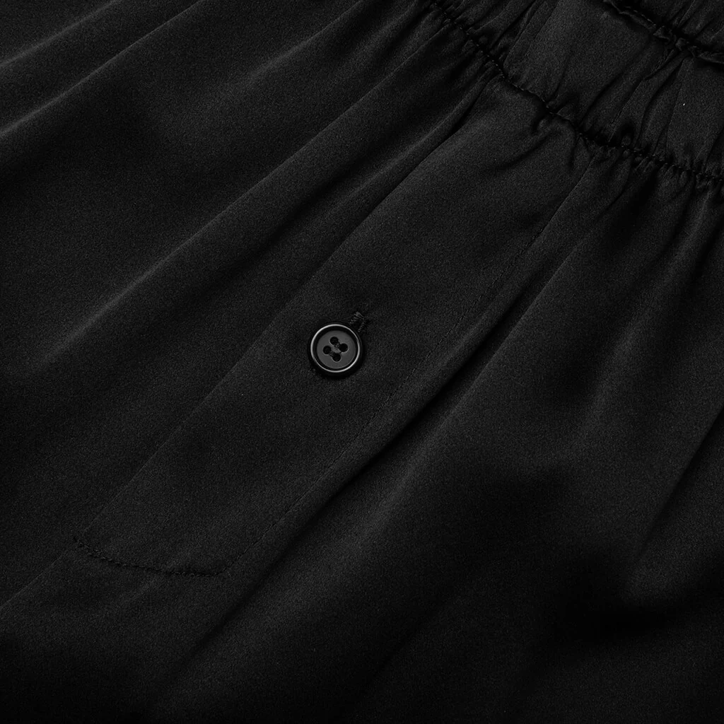 Chateau Josué Presidential Suite Silk Pajama Pant - Black - Image 3