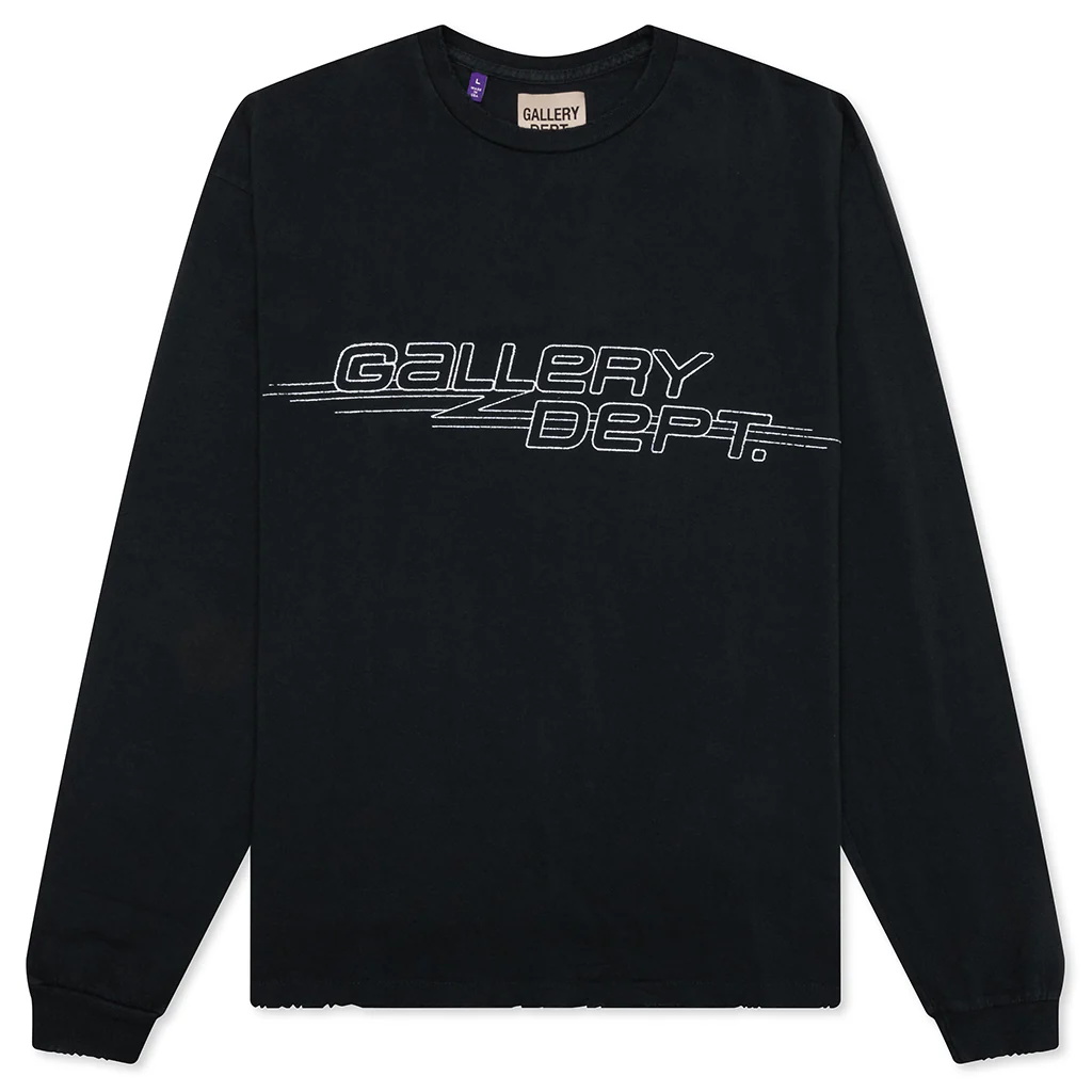 Skate L/S Tee - Second Hand Black