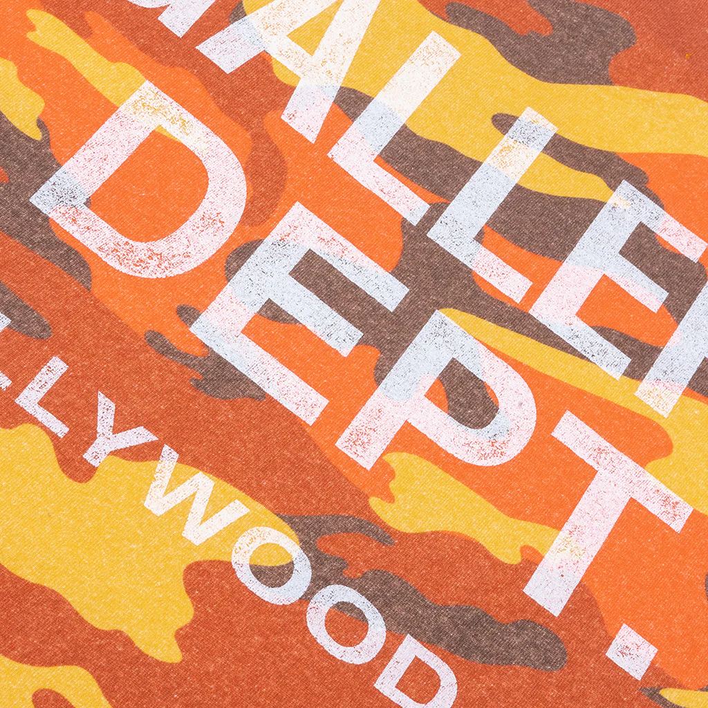 Souvenir Tee - Orange Camo - Image 4