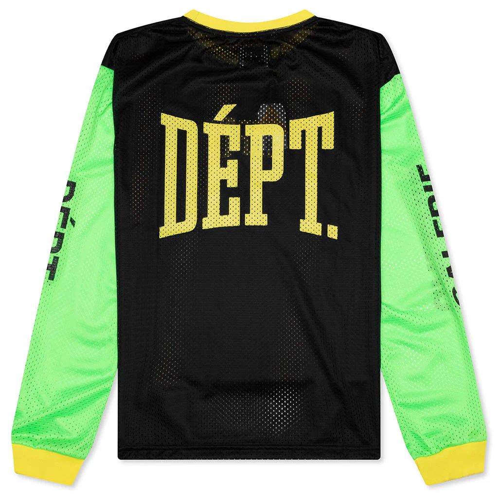 Sport Elegant L/S - Black/Green/Yellow - Image 2