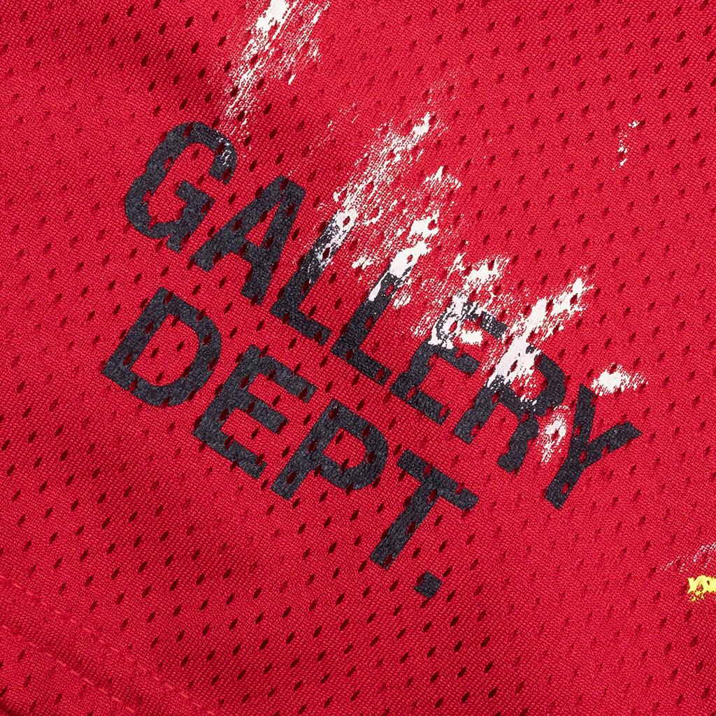 Studio Gym Shorts - Red - Image 3