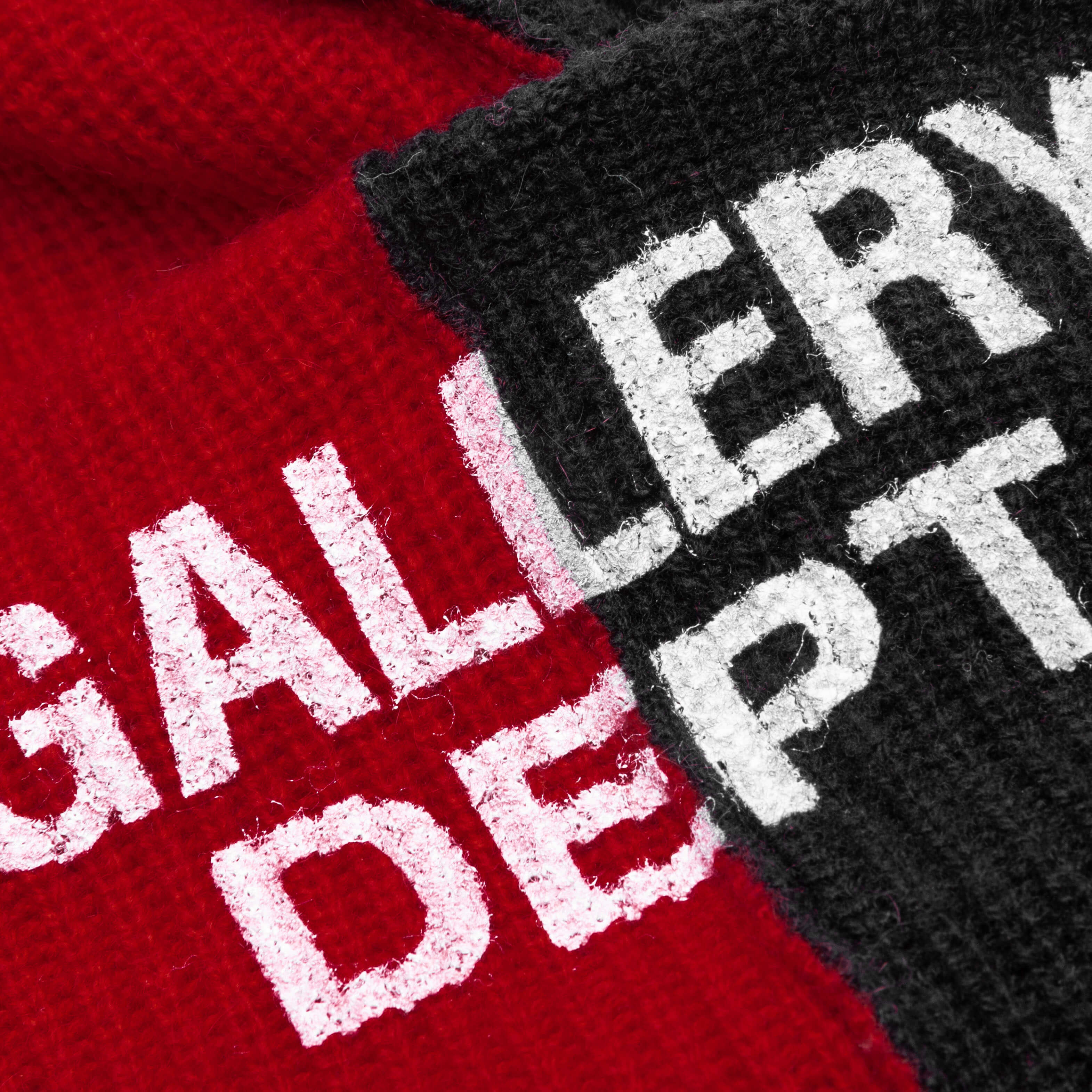 Topanga Beanie - Black/Red - Image 3