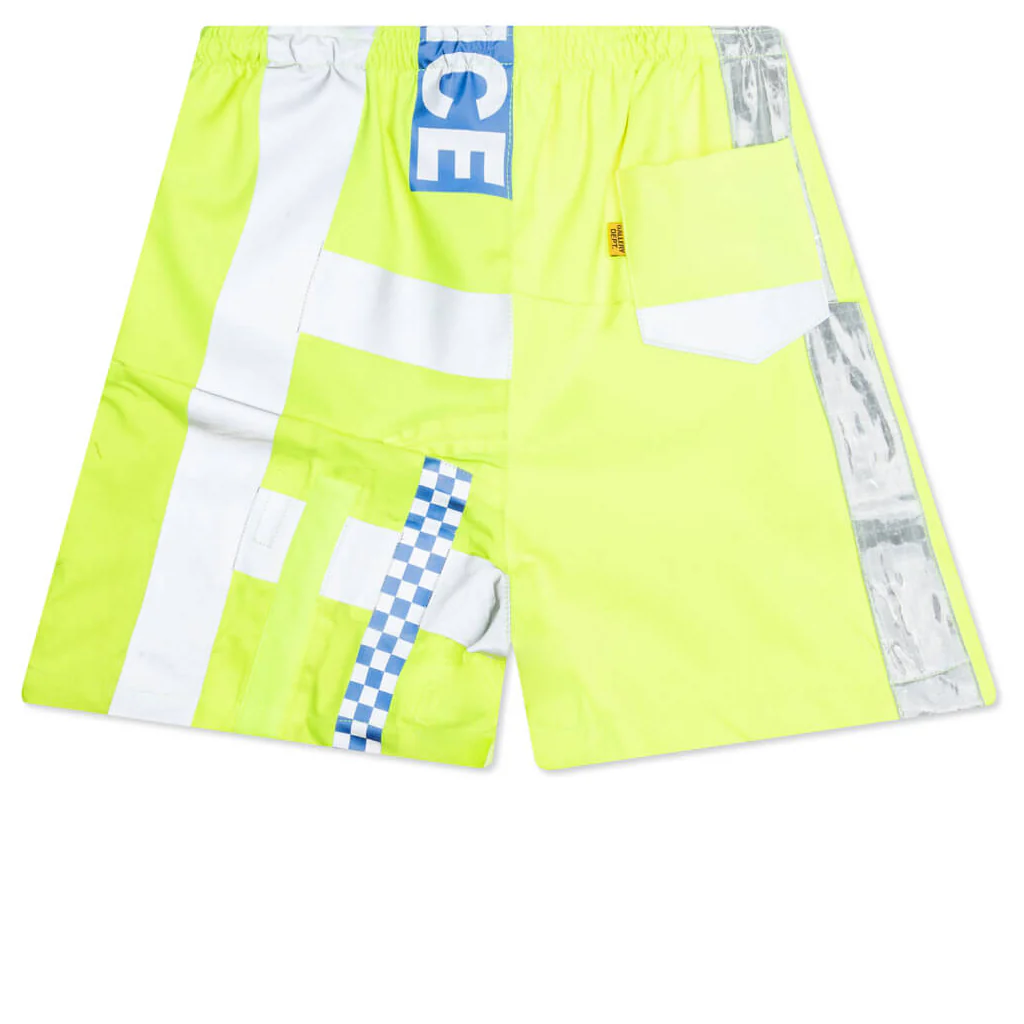 Toxic Zuma Short - Neon Yellow - Image 2