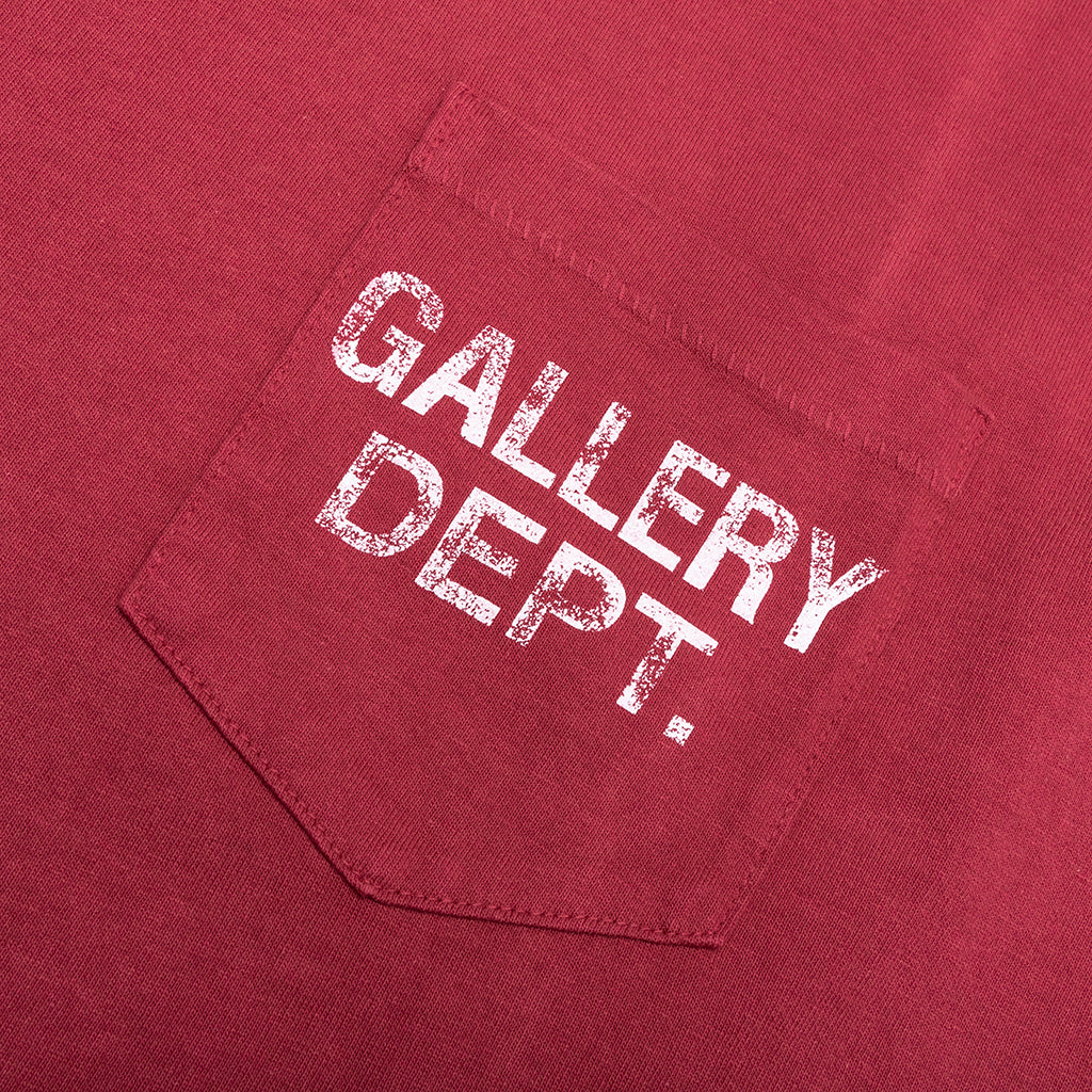 Vintage Logo Painted Tee - Brick - Image 3