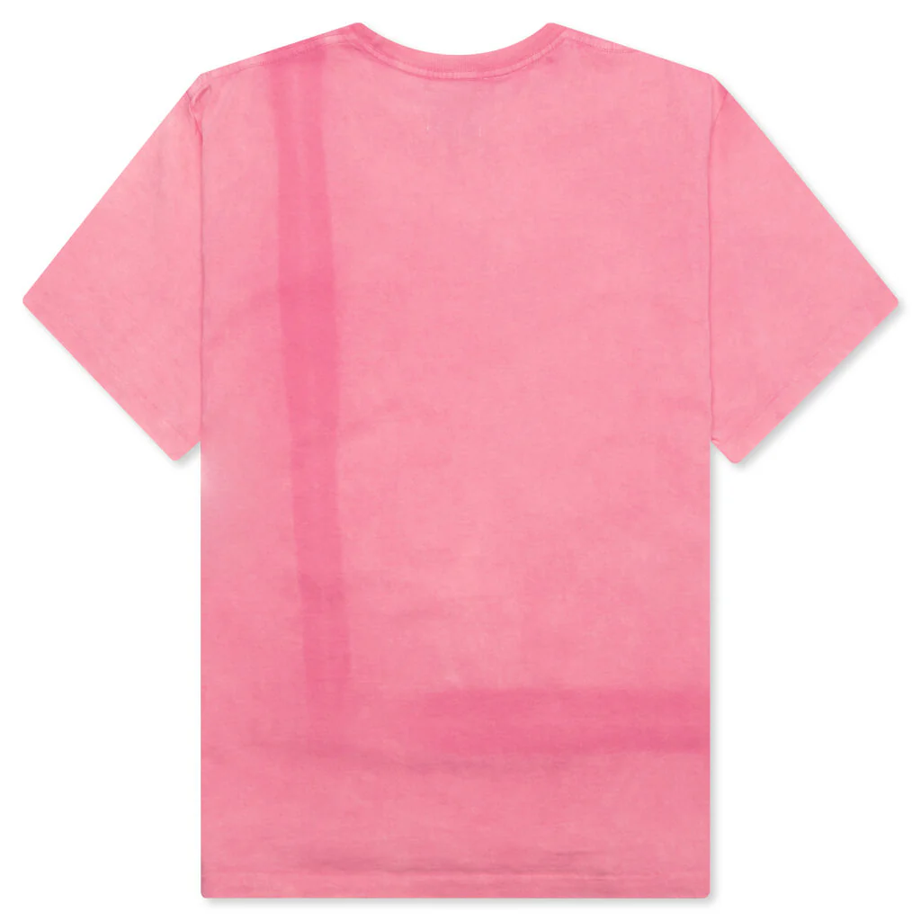 Vintage Logo Painted Tee - Salmon - Image 2