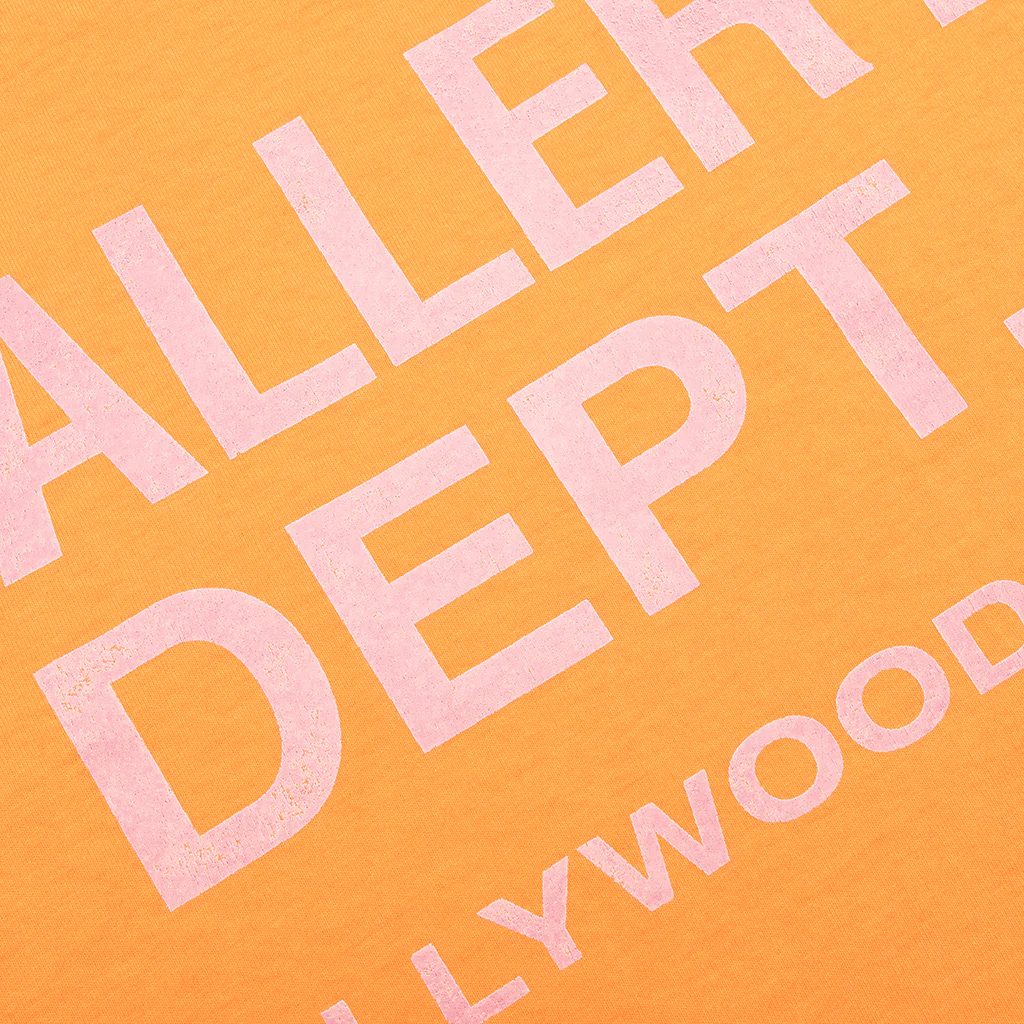 Vintage Souvenir Tee - Bright Orange - Image 4