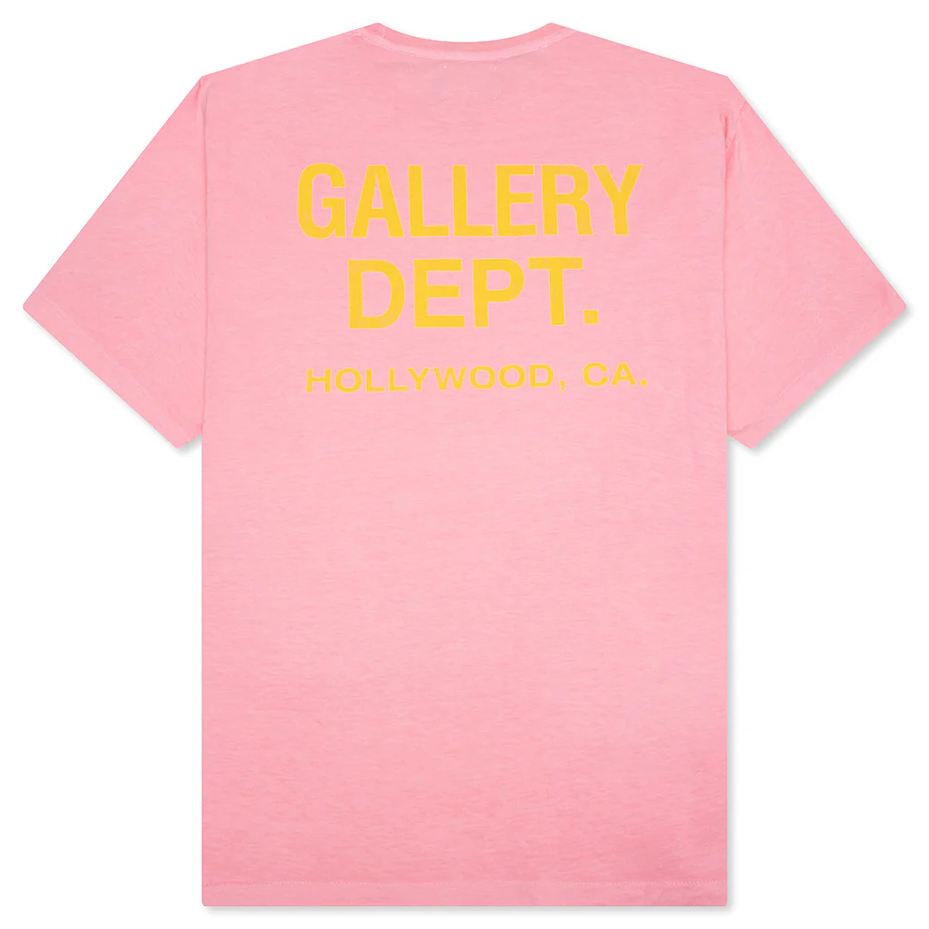 Vintage Souvenir Tee - Candy Pink - Image 2