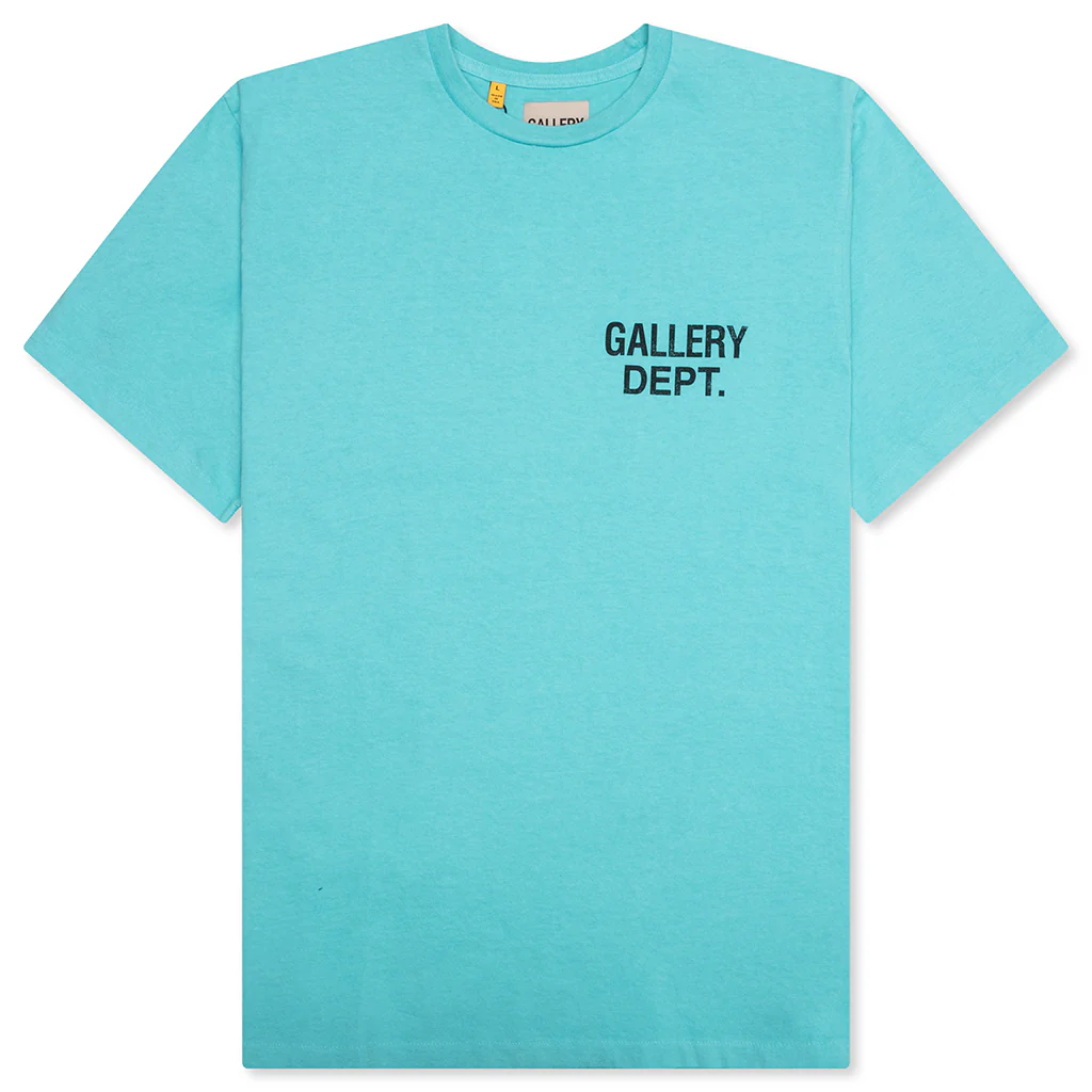Vintage Souvenir Tee - Light Teal