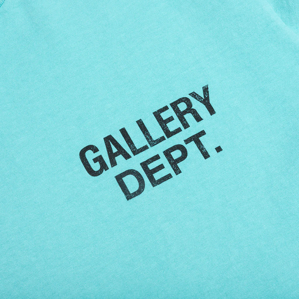 Vintage Souvenir Tee - Light Teal - Image 3