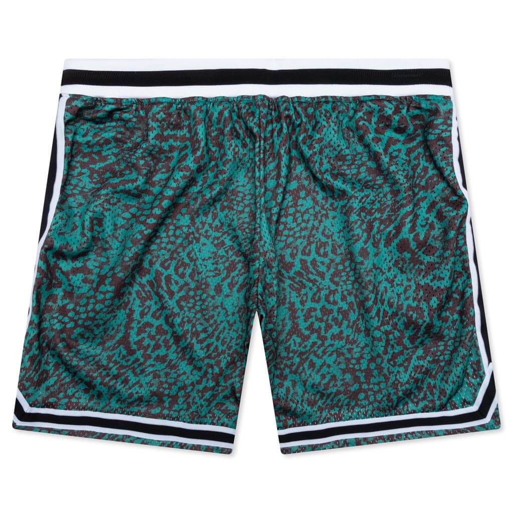 Game Shorts - Turquoise Leopard - Image 2
