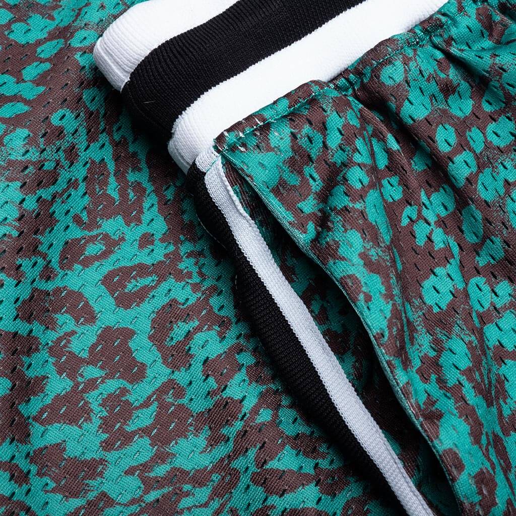 Game Shorts - Turquoise Leopard - Image 3
